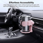 Car Cup Holder, Stable Cup Holder Expander for Car Air Vents, Car Ashtray Holder, Suitable for Sedans SUVs Trucks with Horizontal Blade Vents (Pink)