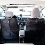Teknon (2 Pack Car Seat Protector Kick Mats Backseat Organizer Car Seat Covers Kick Mat With Storage Pockets