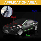 4m x 23mm Universal Car Z Shape Rubber Weather Waterproof Strip Seal Edge Protector