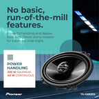 G-Series TS-G6820S 6” x 8” 2-Way Speakers (Pair) – 250W Max, Balanced Sound + Smooth Treble, Great Stock Replacement, High-Efficiency Speaker Designed for OEM Power