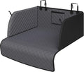 SUV Cargo Liner for Dogs, Waterproof Trunk Cover with Cushioned Sides to Protect Pet, Full Coverage Non-Slip Seat Cover for SUVs with Bumper Flap Protector