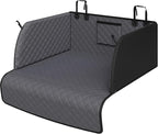 SUV Cargo Liner for Dogs, Waterproof Trunk Cover with Cushioned Sides to Protect Pet, Full Coverage Non-Slip Seat Cover for SUVs with Bumper Flap Protector