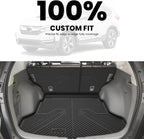 Full Set Floor Mats for Honda CR-V 2012-2016 EX & LX & SE, All Weather TPE Custom Fit Floor Liners 1st & 2nd Row & Seat Back Mat & Cargo Mat (Not Fit EX-L & Touring)