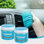 2Pack Cleaning Gel Car Putty Car Detail Putty Auto Detail Gel Detail for Car Interior Cleaner Kits Automotive Car Slime Keyboard Cleaner Blue (320g/11.2oz)