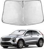 Windshield Sunshade Compatible for Cadillac XT4 2019-2023 2024 2025, Sun Visor for Front Windshield & Window Sun Shade Cover, UV Heat Blocker & Protector, Car Accessories