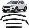 in-Channel Incredibly Durable Rain Guards for Buick Encore GX 2020-2026, Original Window Deflectors, Vent Window Visors, Vent Deflector, 4 pcs. - 620435