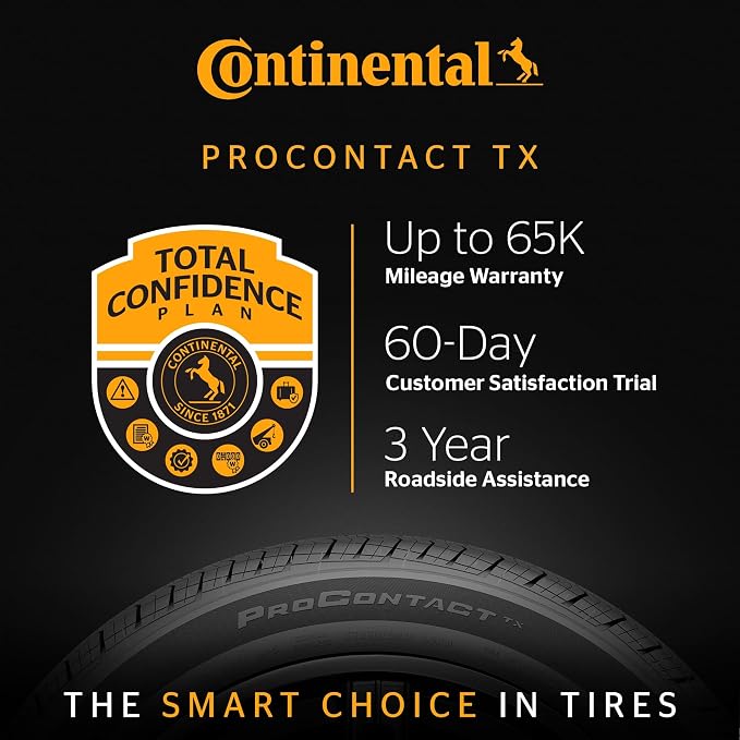 Continental ProContact TX All-Season Radial Tire - 235/55R19 101V