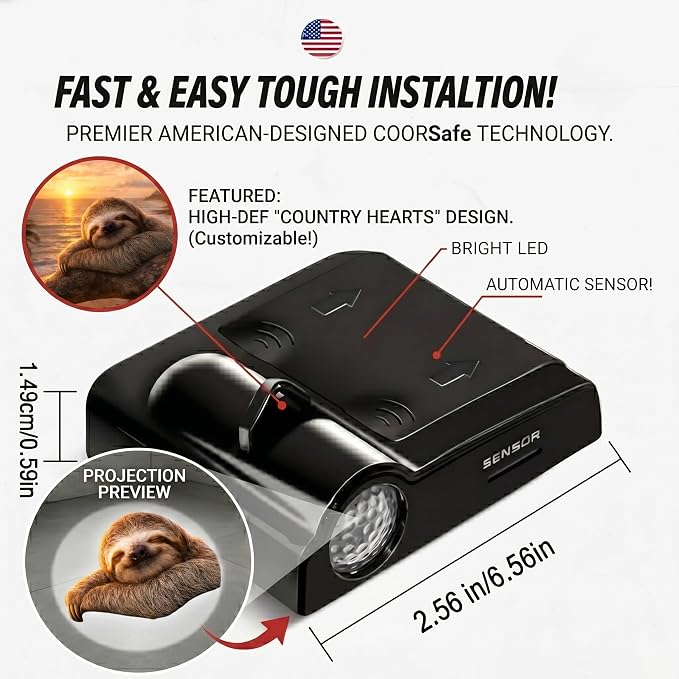 2PCS Galaxy Tree of Life Car Door Lights Projector, Magnetic Logo Projector Door Lights, Wireless LED Welcome Puddle Light, Tree of Life Car Accessories, Gifts for Women Men, Fit All Vehicles
