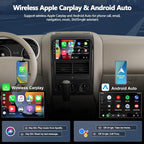 4G+64G Car Radio for Ford Explorer 2006-2010, Android 15 Car Stereo with Wireless CarPlay Android Auto 10" Touch Screen Radio with Bluetooth 5.0 GPS WiFi 32 EQ FM/RDS Backup Camera