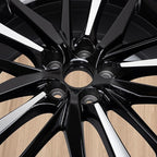 New 19x8" 19 Inch Aluminum Alloy Wheel Rim for Toyota Camry 2018-2022, OEM Design, Alloy Replacement Wheel, Super Duty Car Rims Replacement | Direct Fit - OE Stock Specs, Gloss Black