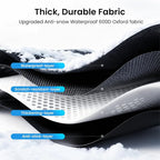 Upgraded Car Windshield Cover for Ice & Snow [All-Weather Protection] Magnetic Fit Weatherproof Frost Cover, Car Winter Accessories, Fit for SUVs, Small Trucks, Sedans