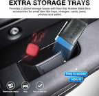 Door Side Storage Box for Land Rover Defender 90 110 130 2020-2025 2026 Accessories Defender Door Side Organizer Tray Grab Handle Pocket Box Insert Interior Accessories 2PCS