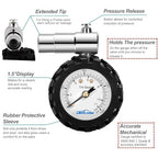 Presta Valve BicycleTire Pressure Gauge 0-160psi and 0-11bar