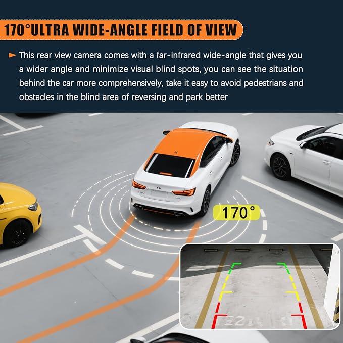 EA1Z-19G490-A Rear View Backup Camera Compatible with Lincoln MKX 2013 2014 2015 Park Assist Camera Replaces # DA1Z-19G490-A