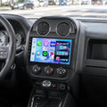 [8Core 6G+128G] Android 15 Car Radio for Jeep Compass Patriot 2010-2016 with Wireless Carplay Android Auto, 10 Inch HD Touchscreen Car Stereo with WiFi GPS Bluetooth5.0 FM/RDS 32EQ SWC