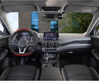 Steering Wheel Cover for Nissan Altima Rogue - Car Steering Wheel Cover for Nissan D Shape(Red-D-Shaped)