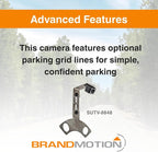 SUTV-8848 SummitView Adjustable Rear Vision System | Fits 2007-2018 Wrangler JK and 2018-2021 Wrangler JL with Aftermarket Display | Waterproof Case with Anti-Fog Lens