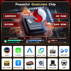 [4+64G Qualcomm 8 Core] for Hyundai Accent 2010-2016 Android 15 Car Stereo Wireless CarPlay Android Auto, 9" QLED Touch Screen Car Radio GPS DSP Hi-Res Bluetooth 5.1 Double Din Stereo 5G WiFi