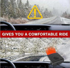 12V/150W Car Heater,Handle Portable Fast Heating Car Heater for Vehicle with Heating/Ambient Wind Fan, Plug into Cigarette Lighter 360 Degree Rotation Defroster Defogger for Car Windshield