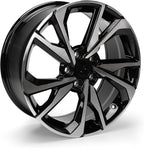 New 18'' x 8" Aluminum Alloy Wheel Rim Compatible with 2017-2021 Honda Civic, Factory Replacement Rim, Direct Fit, OEM Design Replacement Rim