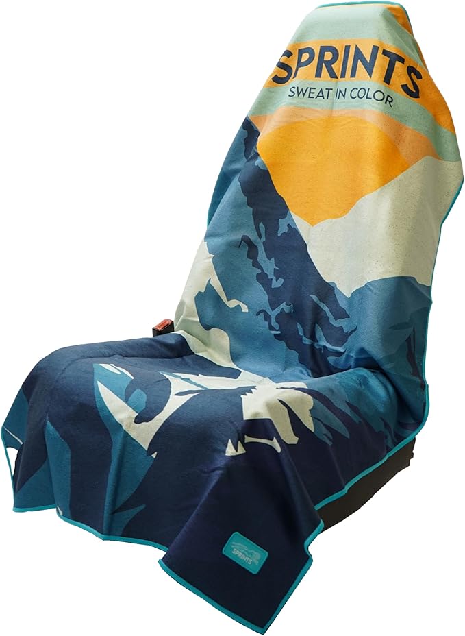 Athletic Running Towel, Full-Sized, Car Seat Cover - Moisture Wicking (Sasquatch)