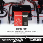 AMPKIT4 4 Gauge Amp Installation Wiring Kit - Amplifier Installation Kit 4 GA - A Car Amplifier Wiring Kit Simplifies Wire Connections and Delivers Power to Your Radio, Subwoofers, and Speakers
