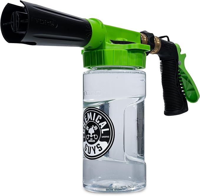 TORQ Foam Blaster 6 - Foam Cannon Garden Hose Attachment, Easy to Use, Sprays Thick Suds for Safe Washing Trucks, SUVs, Motorcycles, RVs, and Other Vehicles