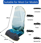 Waterproof Car Seat Cover for Front Seats, Protector for Cars SUVs Trucks, Sweat Towel Seat Covers Bucket for Gym,Workout,Beach,Hiking,Running (Mountains, 1PC)
