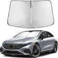 Windshield Sunshade Compatible for Mercedes Benz EQS 2022-2023 2024 2025, Sun Visor for Front Windshield & Window Sun Shade Cover, UV Heat Blocker & Protector, Car Accessories