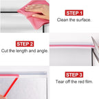 Rubber Edge Trim U Channel, 1/12" Self Adhesive Sheet Metal Edge Guard Protector, EPDM Seal Strip for Car Doors, Steel Plates, Glass, Hatches, Table Corners, Fit 1/12"(2mm), 20Ft, Clear