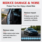 16Ft (5M) Car Door Edge Protector, Anti-Collision Car Door Entry Guard Protective Strip, Doors Edge Trim U Shape Edge Guards for Cars Trucks Suvs (Black-5M)