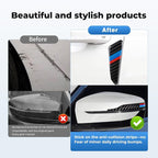 6PCS Car Door Protector Rearview Mirror Protector Sticker Set for BMW M X3 X5 X7 X1 X6 X4 4 3 5 7 f30 Series Accessories, Anti Collision Trim Strips Carbon Fiber Car Door Edge Bumper Guards
