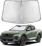 Windshield Sunshade Compatible for Hyundai Santa Cruz 2022-2024 2025 2026, Sun Visor for Front Windshield & Window Sun Shade Cover, UV Heat Blocker & Protector, Car Accessories