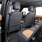 Seat Back Protector,Shields Seat Backs from Kicks and Adds Storage | kick mats back seat protector easy to install and clean, well-crafted, sturdy, durable and stylish.2 Pack