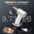 Handheld Car Vacuum Cleaner, 9000PA Vacuum Cleaner & Air Duster, 120W High Power Vacuum Portable Cordless, Hand Held Vacuum Rechargeable with Multi-Nozzles & LED Light for Home, Car, Office