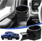 Car Door Cup Holder for 2021-2025 2026 Ford F-150 F150 Accessories Cup Holder Expander with Card Slot Anti-Shake&Noiseless Drink Holder Insert for Car Daily Driving