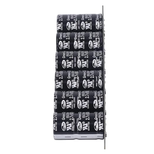 6 in Super Capacitor Set 1 2.7V500F Super Capacitor Capacitor Energy Storage Components 16V 83F for Electronic Devices