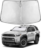Windshield Sunshade Compatible for Toyota 4Runner 2025 2026 SR5, Trail, TRD (Off-Road, Premium, Pro) Limited, Front Window Sun Shade Cover, UV Heat Blocker & Protector, Car Accessories