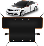 Car Windshield Snow Ice Cover with Side Mirror Covers, Oxford Fabric Windshield Snow Ice Cover with Magnetic Edges Used for Snow Protection, Rain and Sun, Fits for Most Cars, SUV(102"x45")
