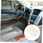 Floral Back Seat Protector Kick Mat with Storage Pockets Anti-kick Car Seat Back Cover for Dirt and Damage Prevention Fit Car Accessories