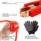 Emergency Car Kit with Jumper Cables & Snow Shovel, Winter Roadside Assistance Safety Kit for Cars, Trucks, SUVs and RVs