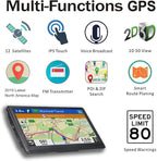 N800 GPS Navigator for Car with Bluetooth, 7” Truck GPS Commercial Drivers, 2026 Maps (Free Lifetime Updates), Semi Trucker GPS Navigation Systems, Custom Truck Routing