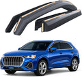 Goodyear Shatterproof in-Channel Window Deflectors for Audi Q3 2019-2026, Rain Guards, Window Visors for Cars, Vent Deflector, Car Accessories, 4 pcs - GY008158