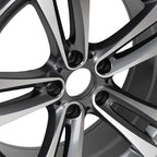 New 18" x 8" Premium Aluminum Alloy Wheel Rim Compatible with 2012-2020 BMW 320i 328i 330i 335i 340i 428i 430i 435i 440i OEM Design Replacement Rim, Direct Fit, OE Stock Specs, Gunmetal Gray