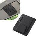 1 PC Car Sun Visor Organizer, Sunglass Holder & Document Storage Pocket Organizer, Car Visor Accessories with Insurance and Registration Card, Universal for Cars, Trucks, SUVs (Black