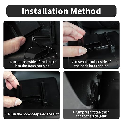 Car Trash Can with Lid, Leakproof Mini Garbage Bin for Car – Compact Design with Self-Closing Lid, Waterproof & Easy to Clean, Includes Trash Bags for Door Pocket, Cup Holder, or Office Desk (2)