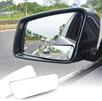 Rectangle Blind Spot Mirror, HD Glass Frameless Convex Wide Angle Rearview Blindspot Car Mirror for Car SUV and Truck (Frameless, Pack of 2)