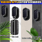 4 PCS Car Mini Hooks, Strong Self-Adhesive Backseat Hangers, Multifunctional Wall Hanging Hooks, Universal Hook Stickers for Key Charging Cable Earphone Car Interior Accessories (Carbon Fiber)