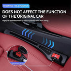2 pcs Car Seat Gap Filler Organizer, Universal Fit Soft Foam Car Seat Gap Plug to Fill The Gap Between Seat and Console, Car Seat Crevice Blocker Stop Things, Fit For Car SUV Truck.
