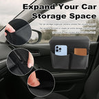 Car Armrest Storage Box for Window,Multi-functional Car Window Armrest Organizer with Storage Pocket for Phone/Tissue/Key,Universal Cars Door Organizer as Cars Elbow Rest Pads (Small)